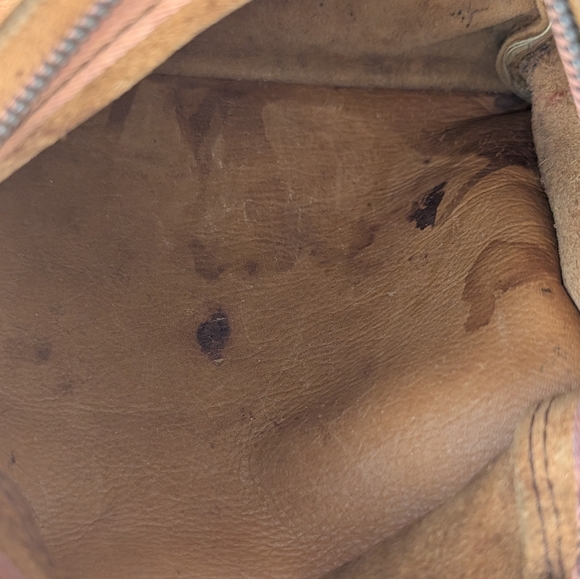 Vintage Beckman Style Rucksack Brown Leather Backpack - Picture 12 of 16